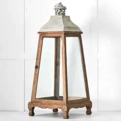 Antique Wooden Lantern
