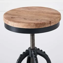 Axle Swivel Stool