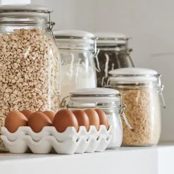 Blanc Egg Carton Plate