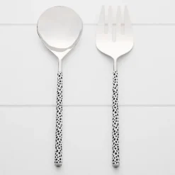 Cheetah Salad Servers