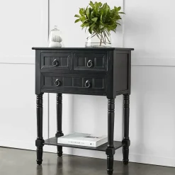 Elise 3 Drawer Bedside Table