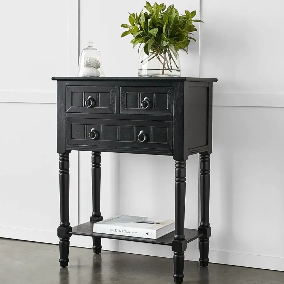Elise 3 Drawer Bedside Table