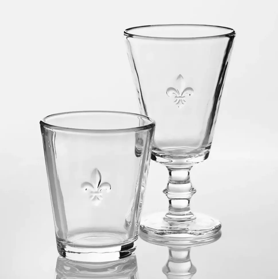 Fleur de Lys Tumbler 4 Pack