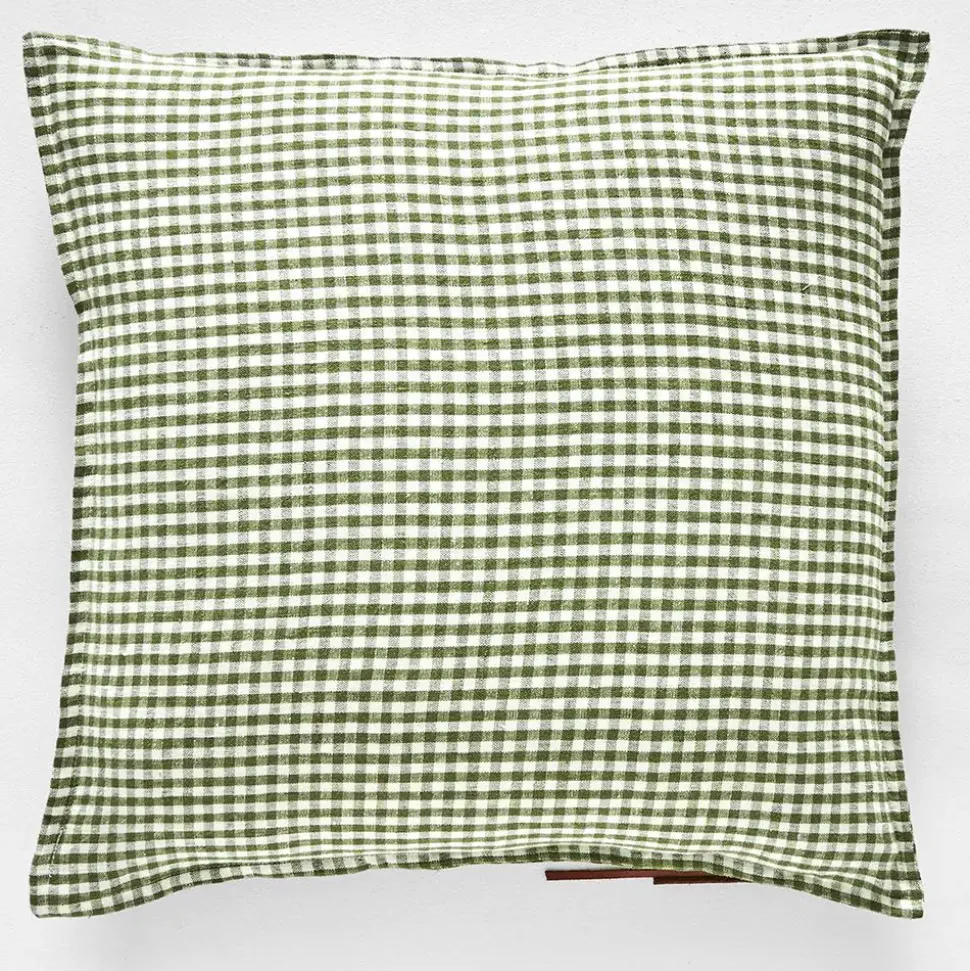 Gingham Cushion 50x50