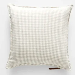 Gingham Cushion 50x50