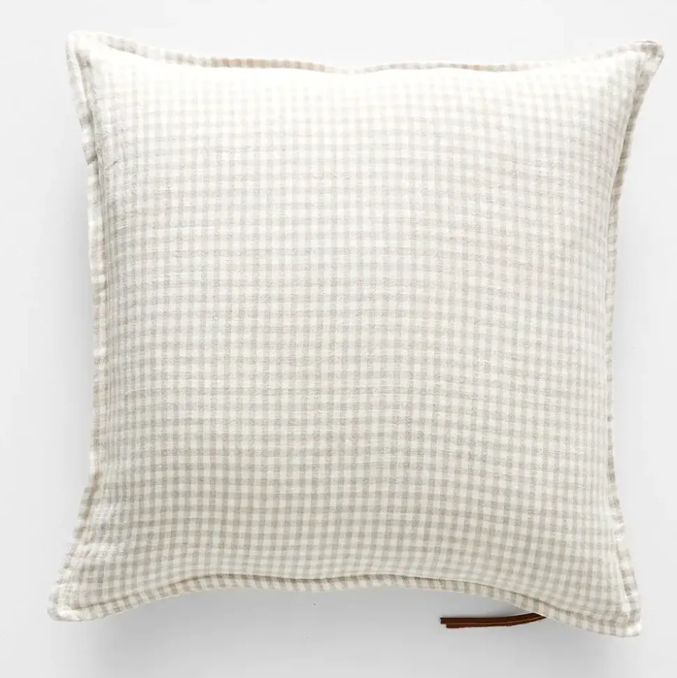 Gingham Cushion 50x50