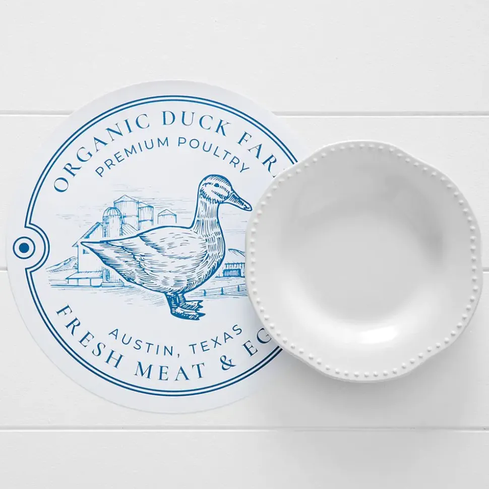 Harper Duck Paper Placemat 50 Pk