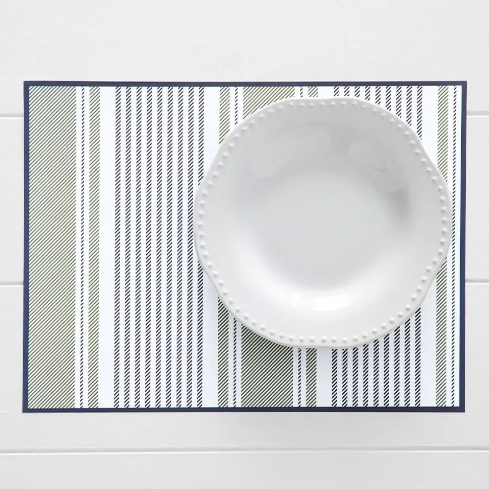 Harper French Stripe Placemat 50 Pk