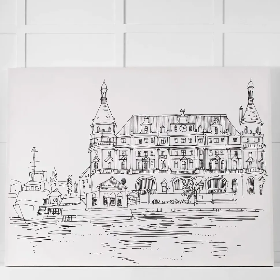 Istanbul Canvas 160x120