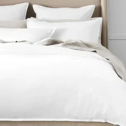 Pique Waffle Quilt Cover - White