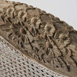 Rushworth Rattan Bed - Natural