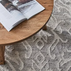Sadie Rug - Grey & White