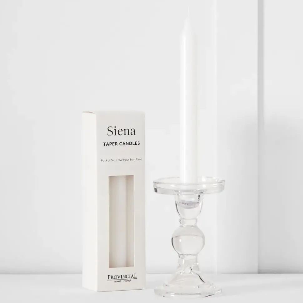 Siena Taper Candle 6 Pk