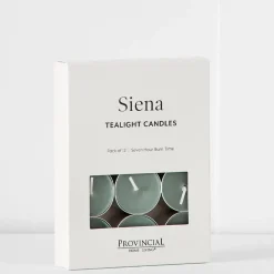 Siena Tealight Candles 12 Pk