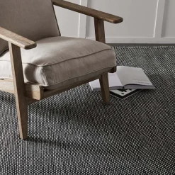 Suri Rug - Black & Ivory