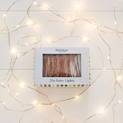 Tinsel Fairy Lights 25m